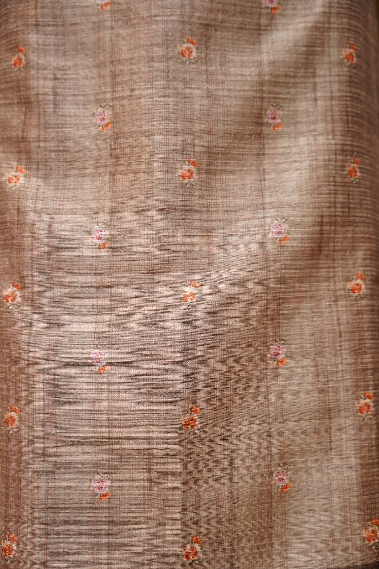 Hand Embroidered Art Tussar Suit