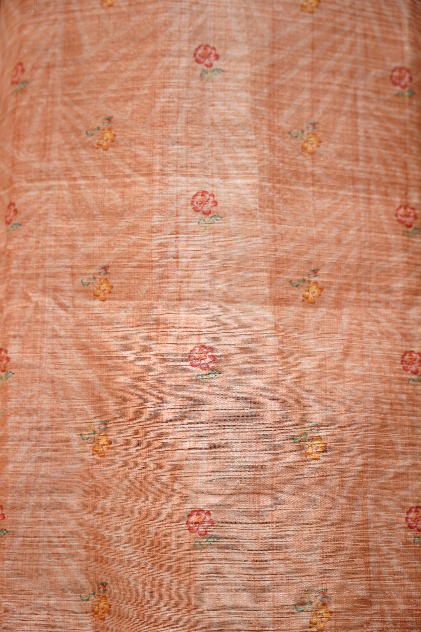 Hand Embroidered Art Tussar Suit