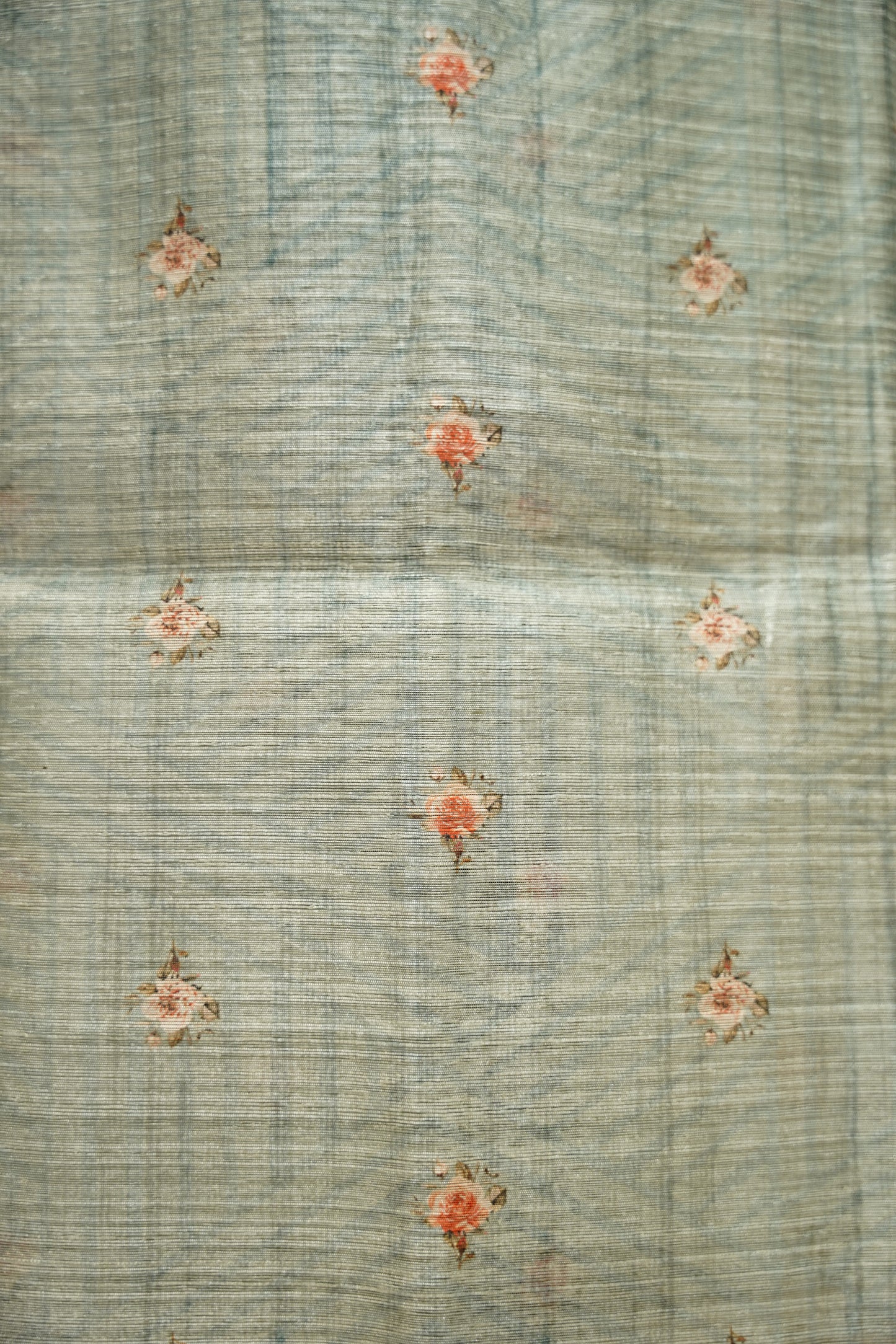 Hand Embroidered Art Tussar Suit