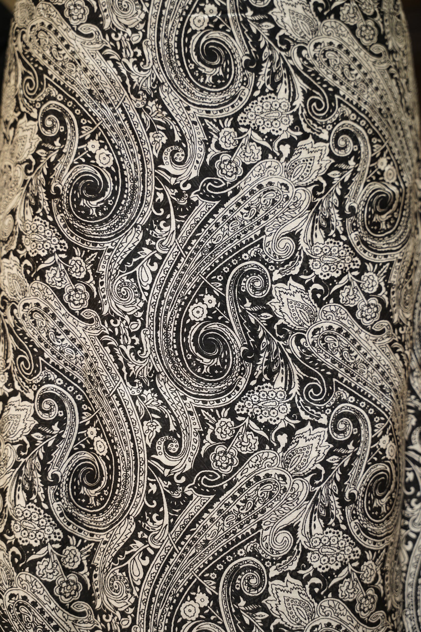 Black Maheshwari Printed Suit