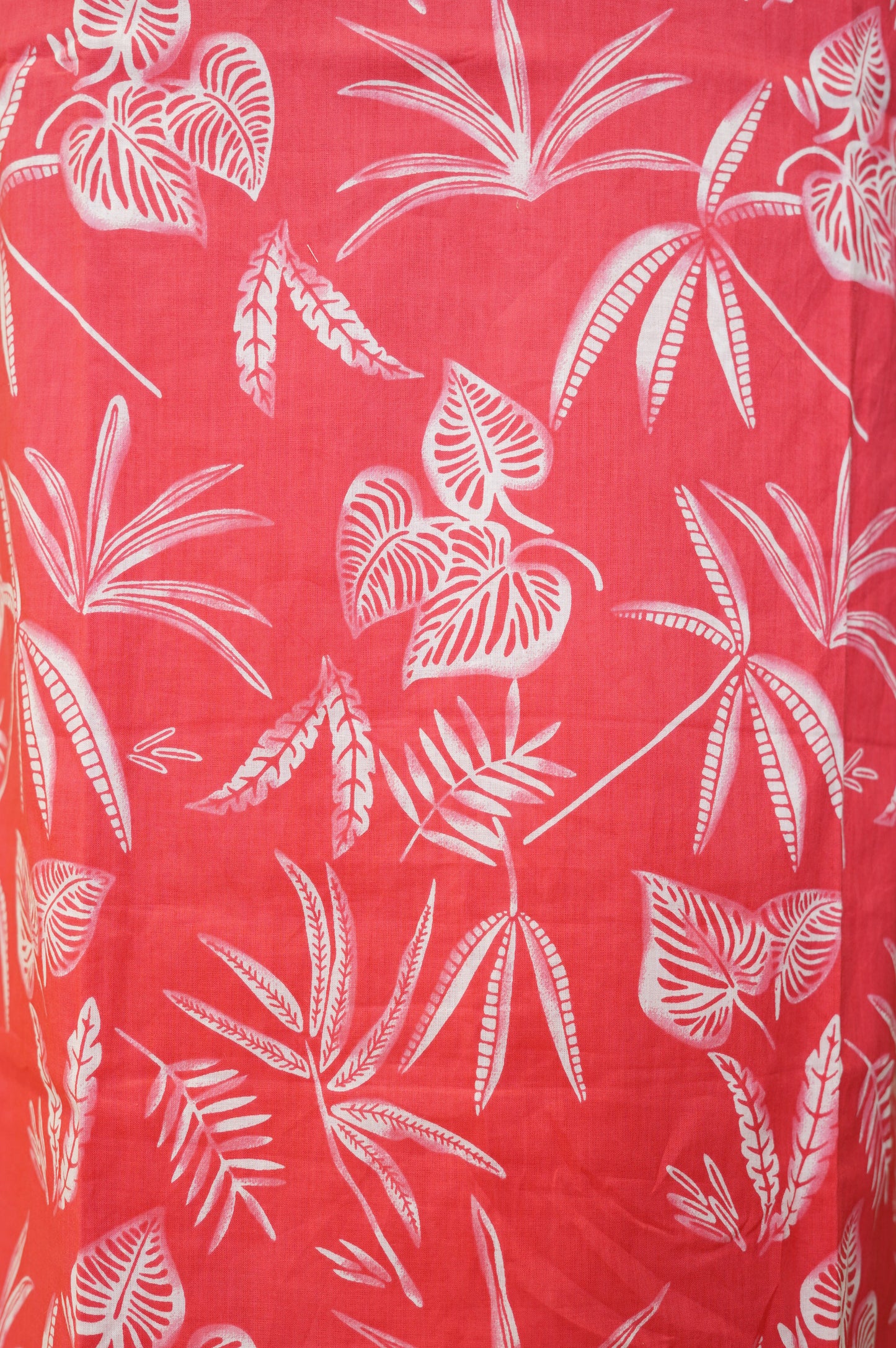 Pink Cotton Printed Suit