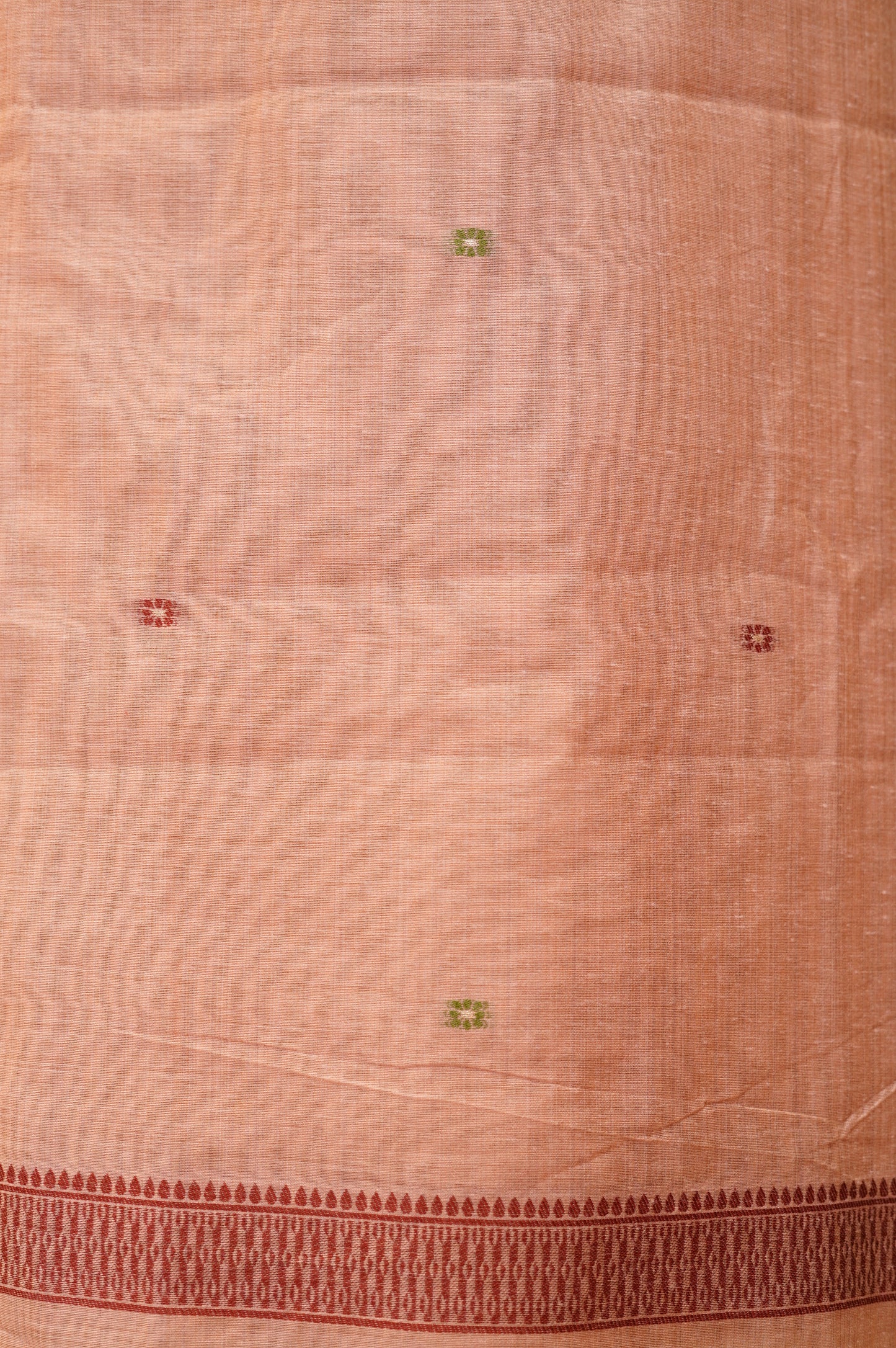 Pink Jamdani Chanderi Suit