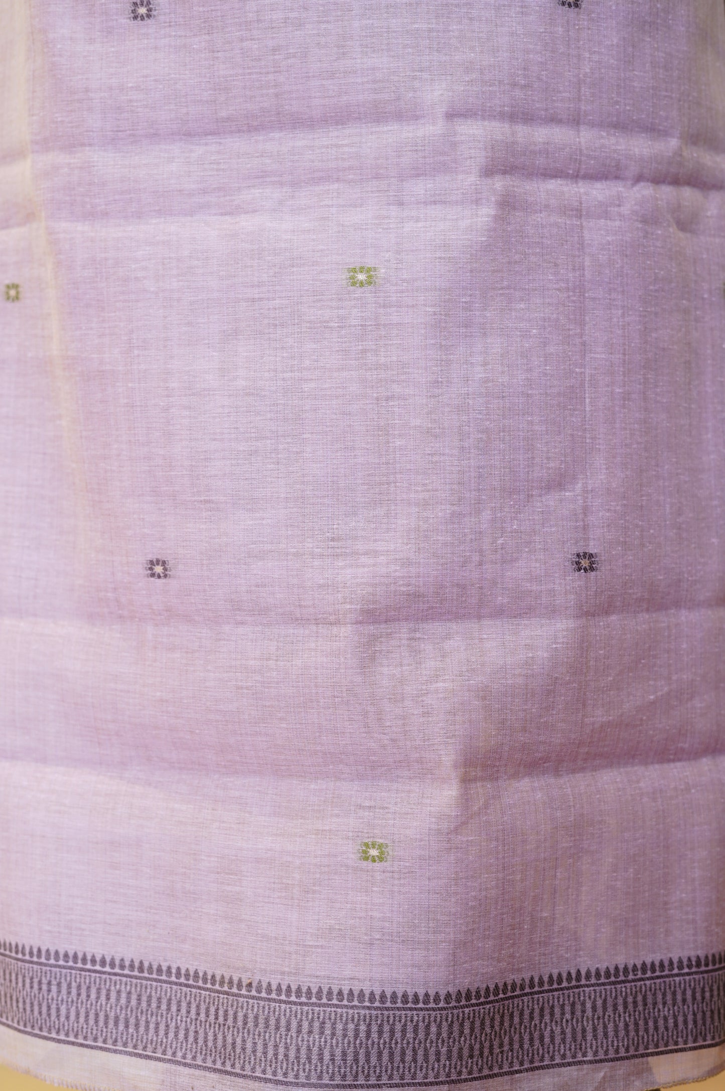 Purple Jamdani Chanderi Suit