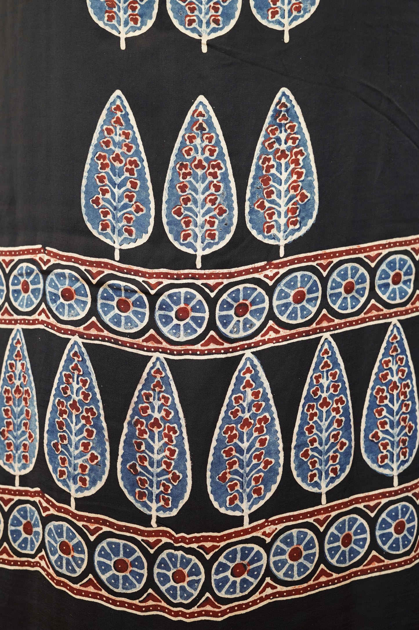 Black Modal Ajrakh Suit