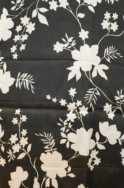 Black Modal Printed Suit