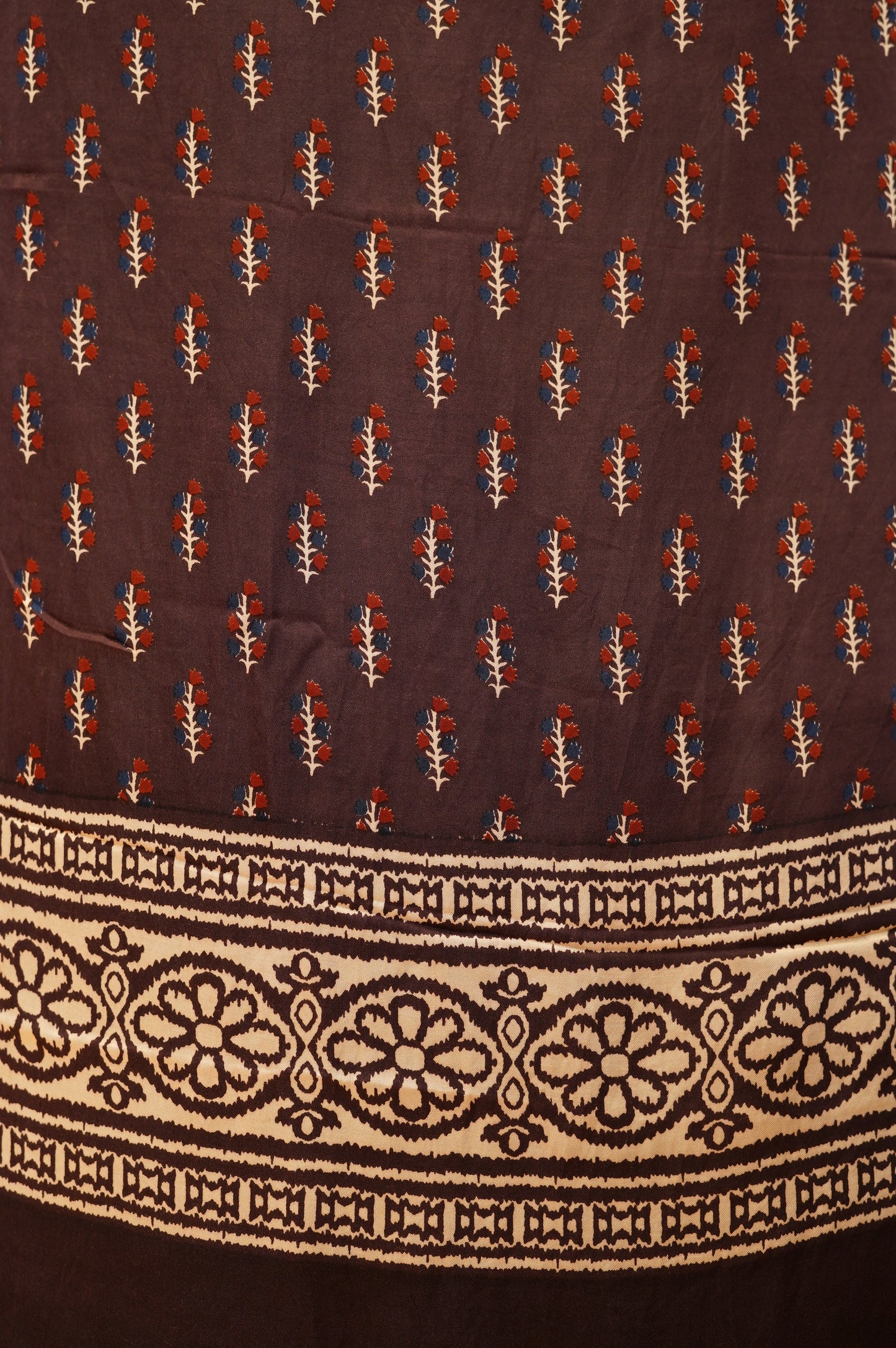 Wine Modal Printed Suit