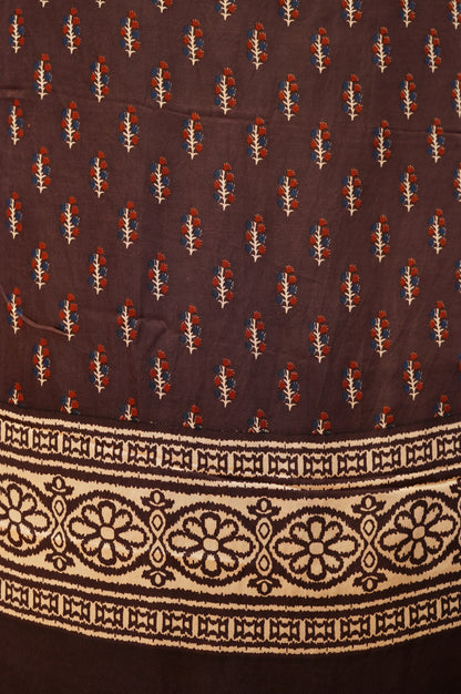 Wine Modal Printed Suit