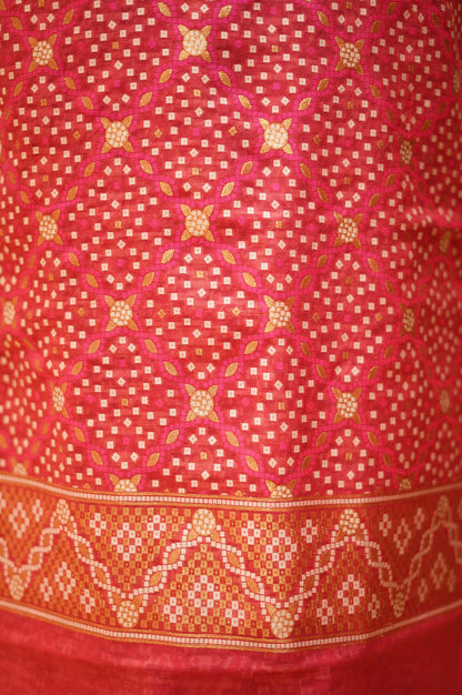 Rani Jacquard Chanderi Suit