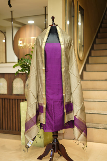 Magenta Maheshwari Self Suit