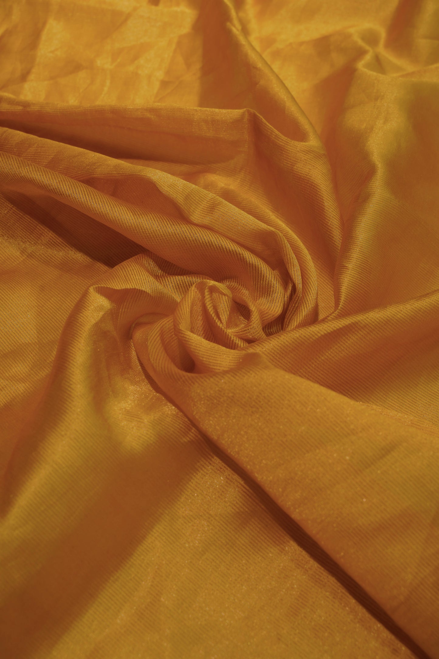 Yellow Chinia Silk Banarasi Suit with Daaman Zari