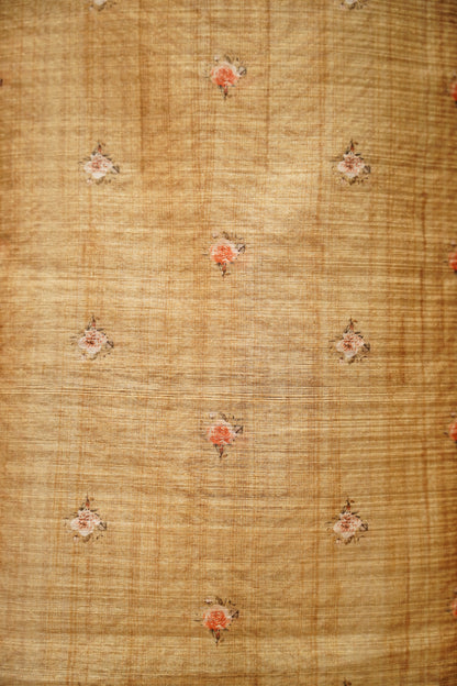 Hand Embroidered Art Tussar Suit
