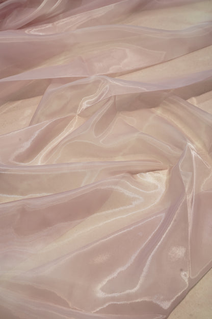 Glass Tissue Suit with Neck Work