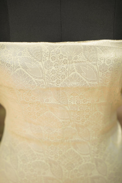 Sea Green Pure Silk Banarasi Suit