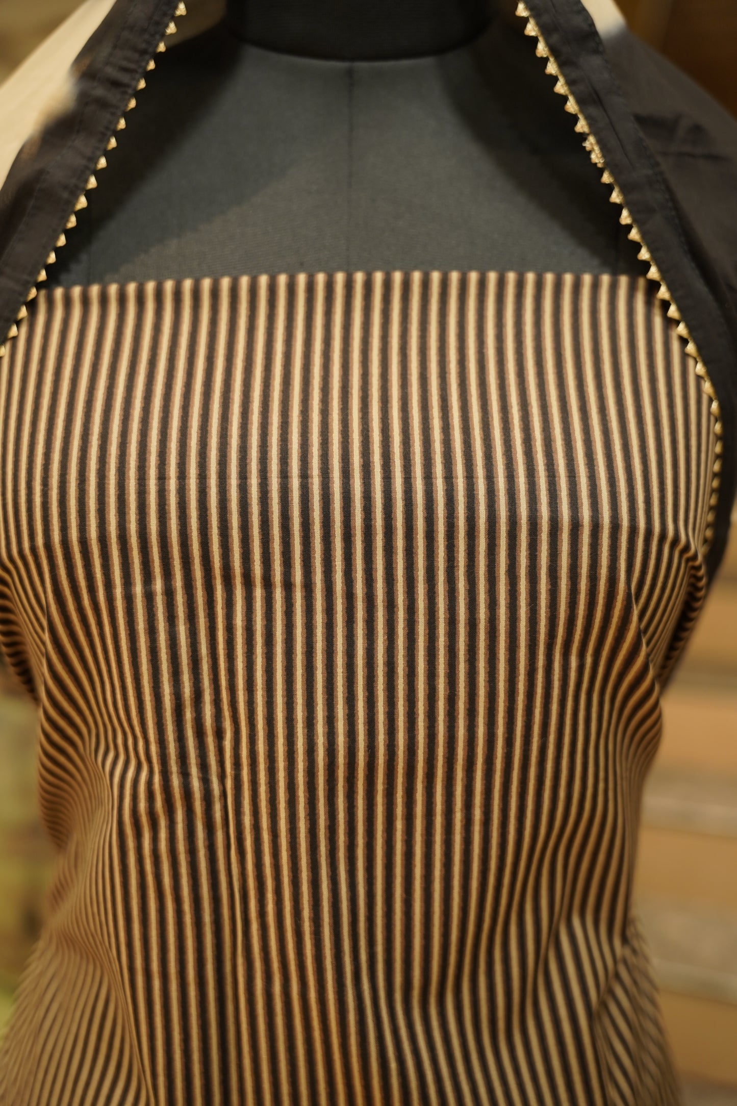 Black Cotton Printed Suit